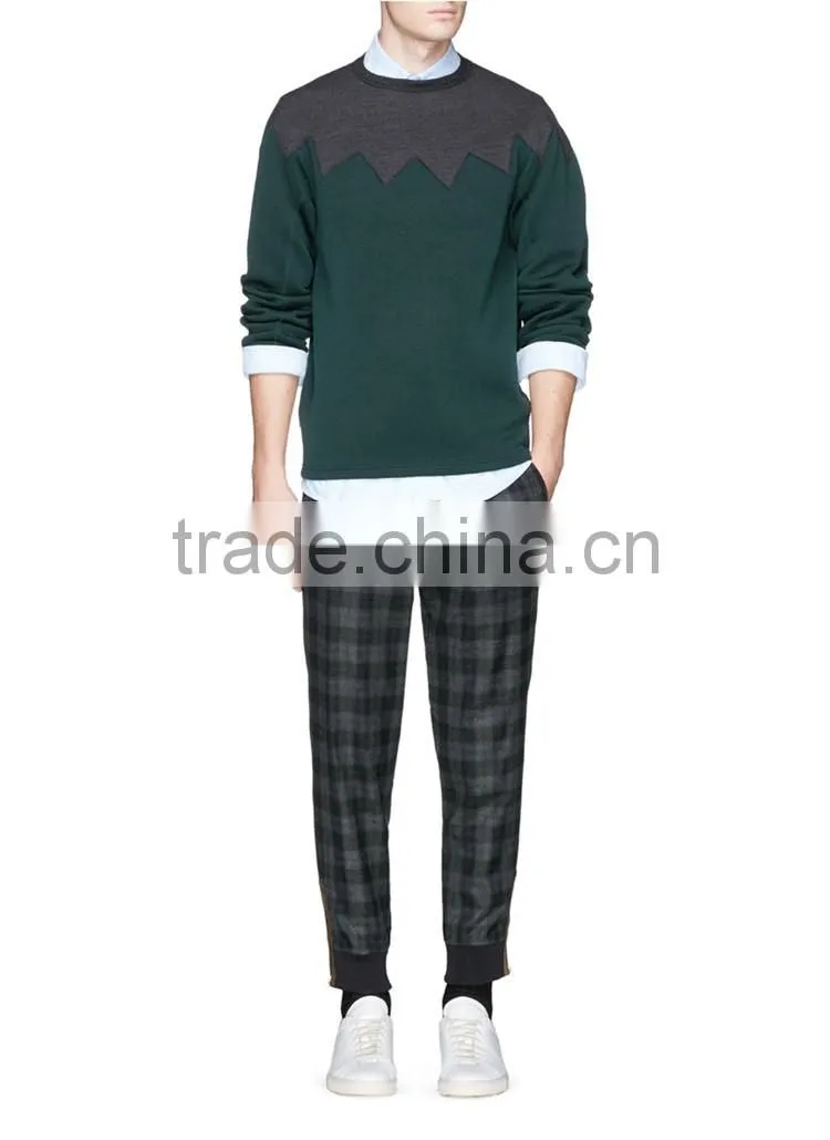 OEM couple lover polar fleece chest pocket mens sweatshirt