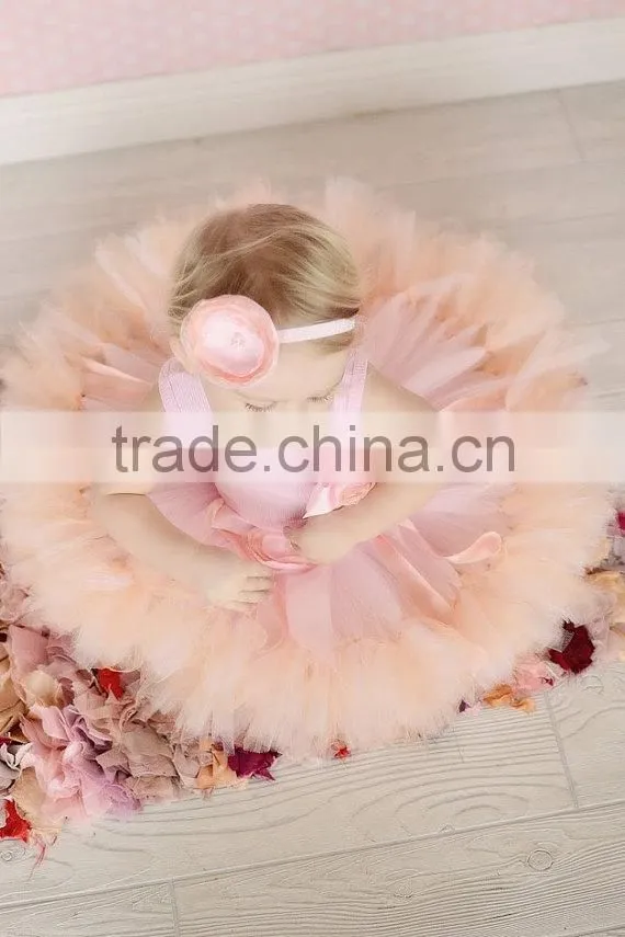 Wholesale children clothes new design fluffy skirt chiffon pettiskirts tutu red tutu skirts romantic tutu skirts