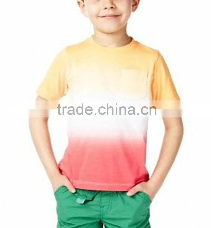 DIP DYED T SHIRT FOR BOYS