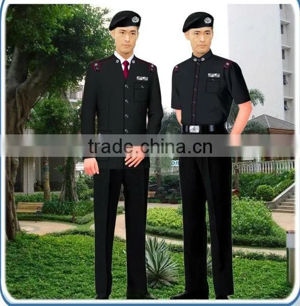 Polyester/cotton Guard uniform, public security uniform