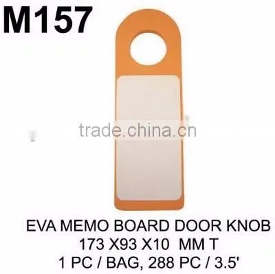 DIY Door Hanger Tag, door knob memo hanger