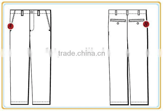 Reflective Striped Dura Industrial Pants