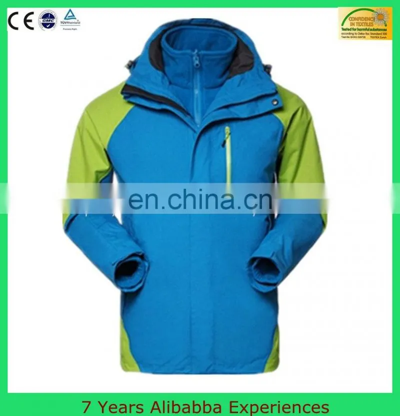 winter 3 in 1 jacket for men custom, high quality mens jacket