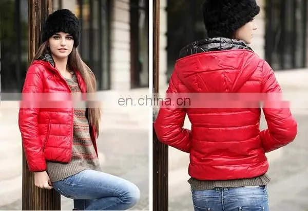 nylon shell children winter outdoor jacket 90% duck down fill