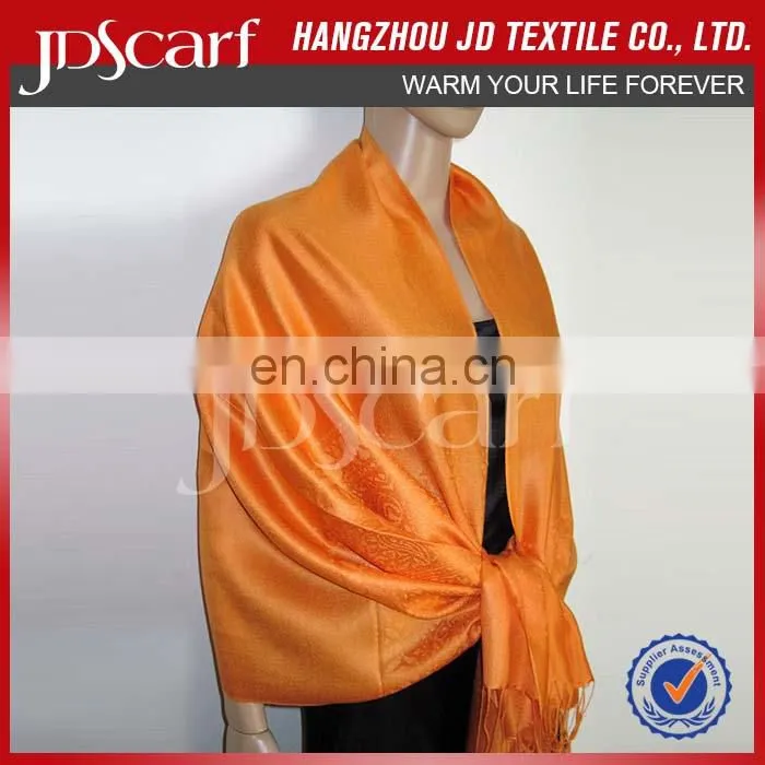 2016 beautiful jacquard scarf fashion shawl silk pashmina
