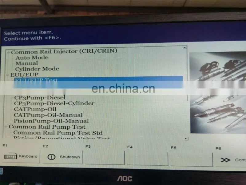 LGC816 EUI EUP common rail diesel fuel injector pump test bench