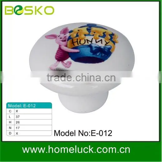 new drawer ceramic cartoon handle porcelain knob/handle