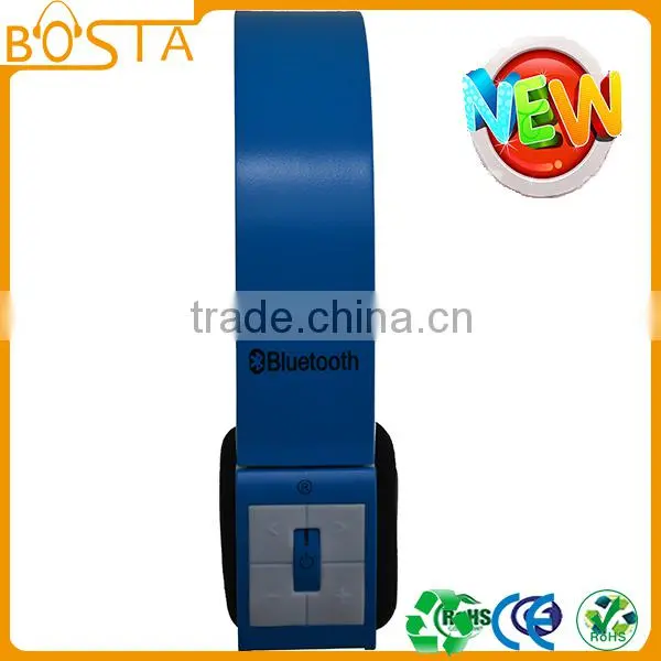 Good quality stereo best selling promotional coolest fashion one piece bluetooth headsets