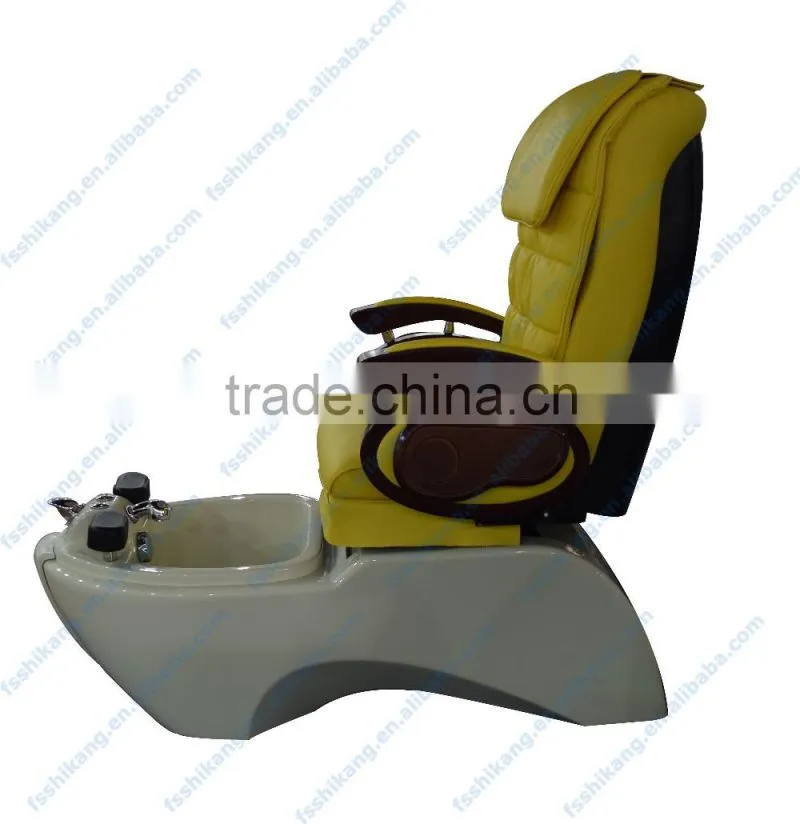 2016 Hot sale luxury pipeless pedicure foot spa chair