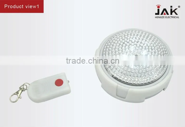 JAK ninghai Push on led light with remote control touch light