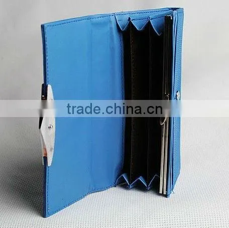 leather wallet ladies multicolor