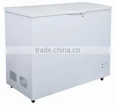 12 volt solar powered solid door display chest freezer