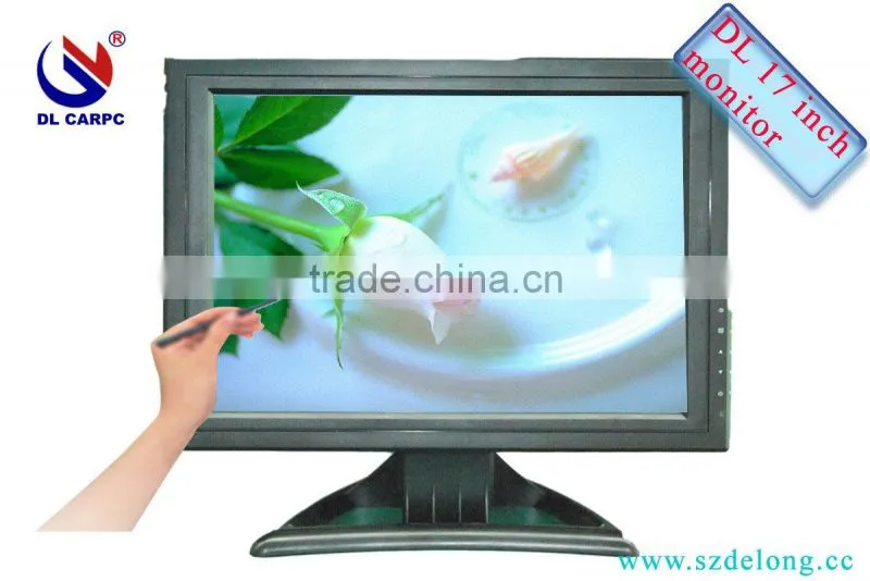 New Product Waterproof 17" Touch LCD Kiosk Monitor with CE & RoHs