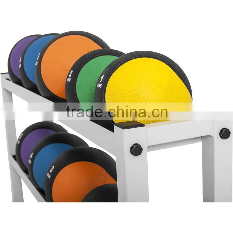 Medicine Ball Rack with casters 3 storage levels