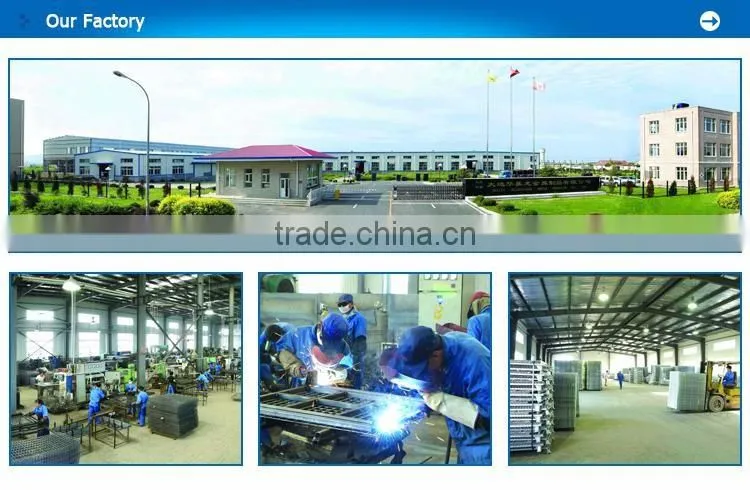 Steel storage wire decking for pallet rack
