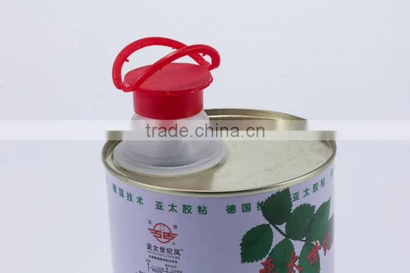42mm Plastic PE Screw pull up cover/plastic cap for Tinplate can