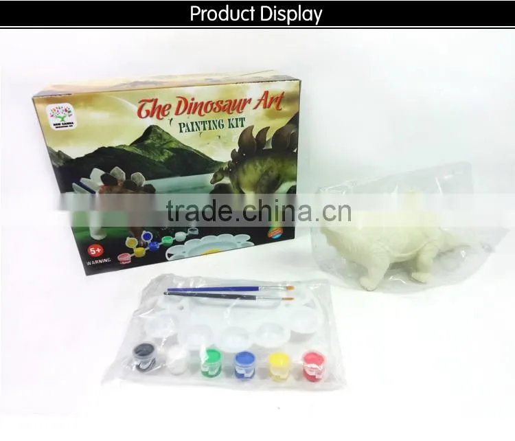China Manufacturers educational Toys DIY painting jurassic park dinosaurs for sale X223-3