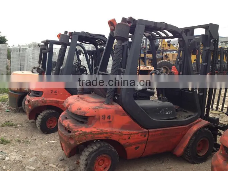 used Linde forklift 3 ton Rated loading weight, German quality