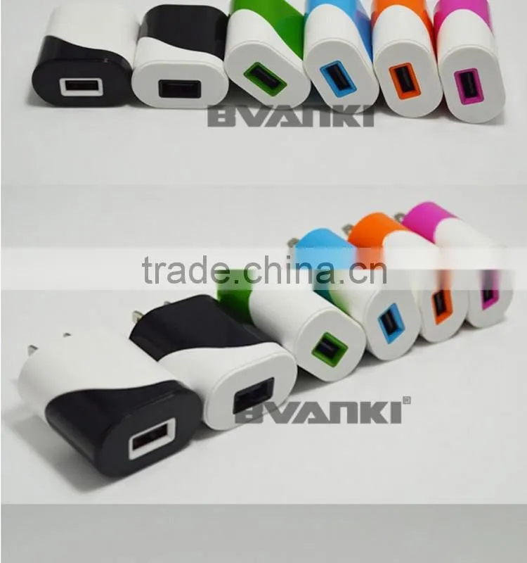 2016 hot new arrivals factory sale New Arrival USB Power Adapter 1A Quick Charger USB Travel Charger fast shipping