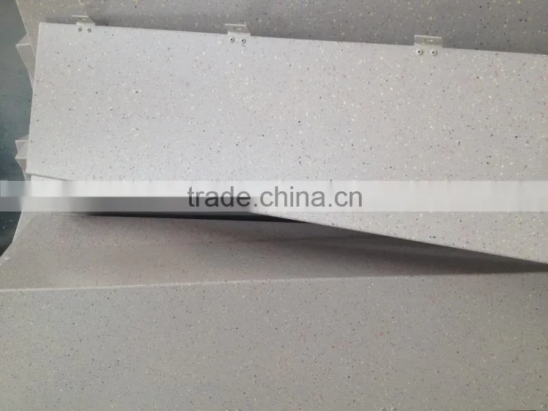 shot aluminum plate