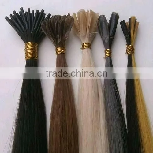 Brazilian Hair Extension, U Tip Prebonded Hair Extension