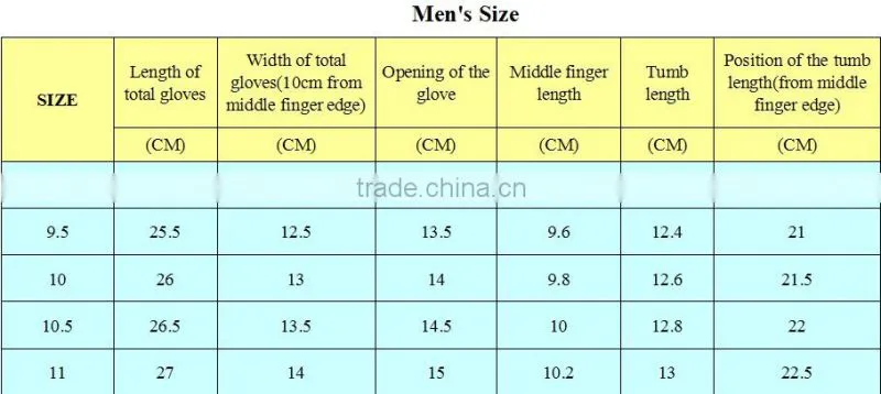 Fashion Black Men's Driving Leather Gloves