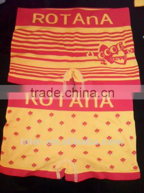 children's cute seamless underwear boxer bra boyshort