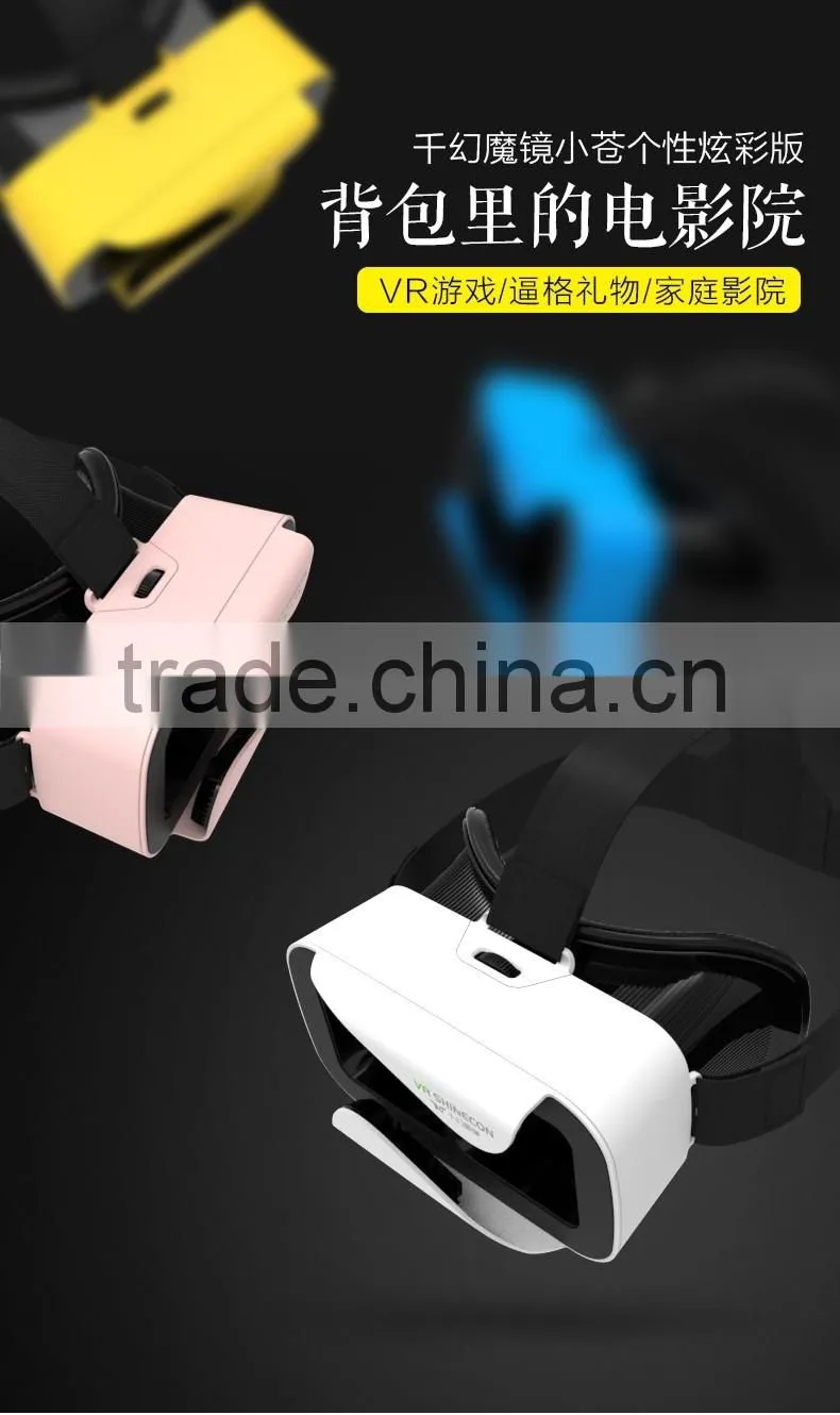 Hot gadgets Virtual Reality glasses vr VR Shinecon 3.0 ,3d vr glasses VR with a factory price wholesale alibaba