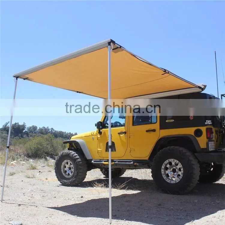 New Product Travel Camping Folding Car Roof Tent Car Side Awning Roof Top Tent