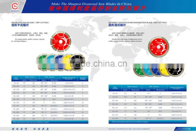diamond saw blade for granite