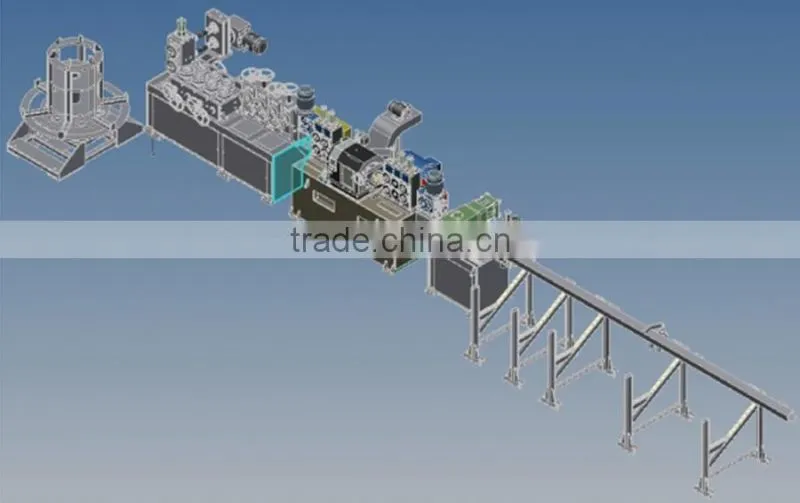 cnc steel rod buffing machine