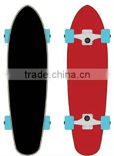 9 layer Chinese Maple Wooden Skateboard(CE OEM Design)