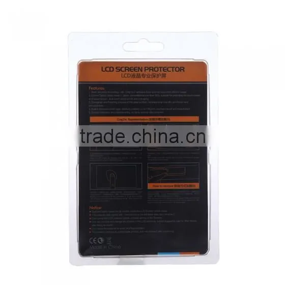 Commlite Quality Self-adhesive 0.5mm Optical glass reuse Camera LCD Screen protector for canon 6D
