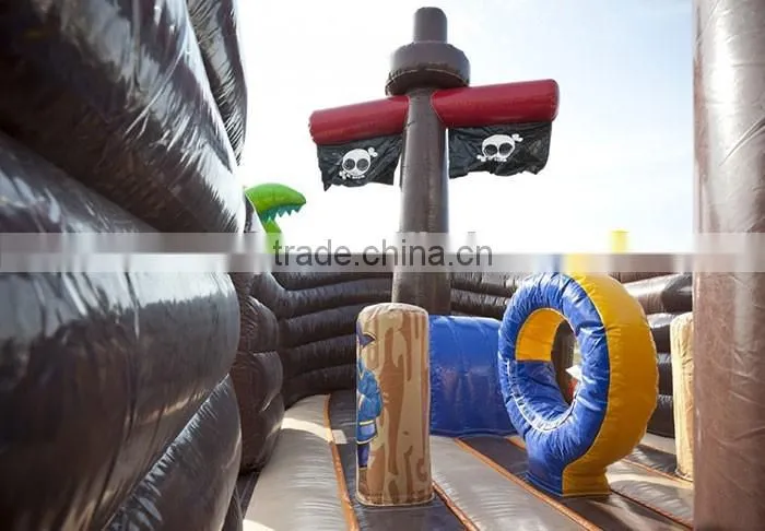 Giant inflatable pirate water park equipment price water fun park inflatable park