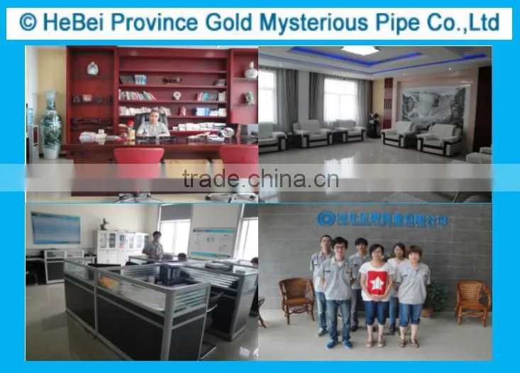 Black steel carbon seamless pipe for oil and gas tube