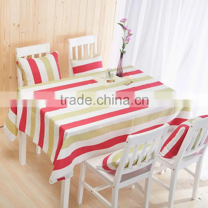 100% Polyester TC CVC New Design Printing Tablecloth
