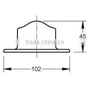 handrail stainless steel flange protective cap