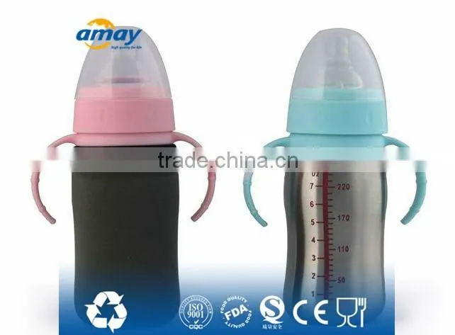 260ml BPA free baby feeding bottle