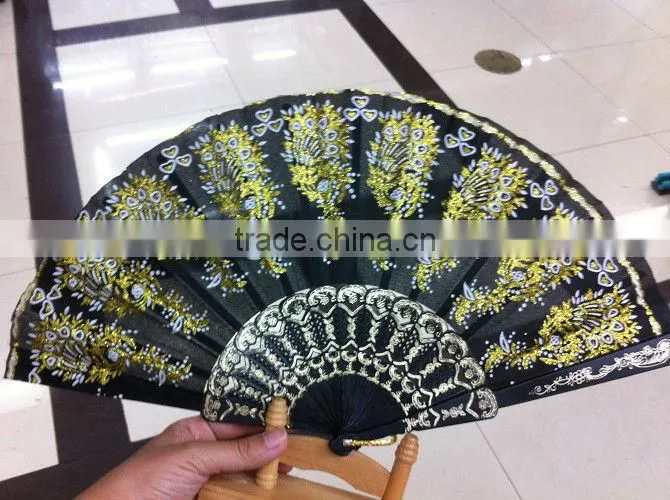 small plastic print fan for advertising