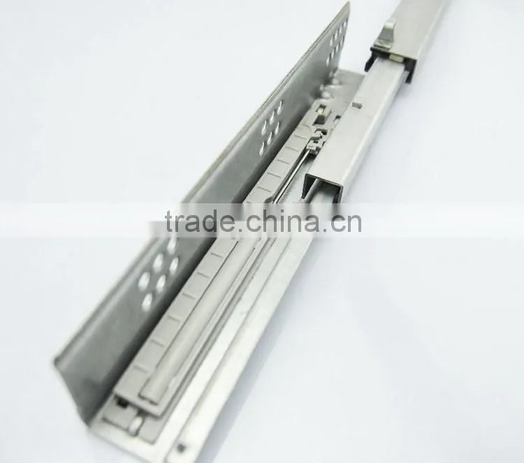 Low price unique under mount push to open drawer slide