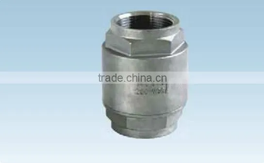PN16 2-PC CF8M/CF8 Spring Vertical Check Valve C101