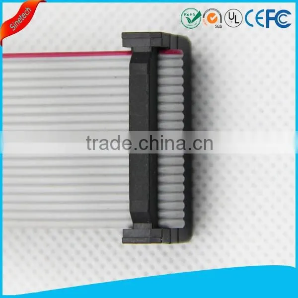 2.54mm ffc/fpc flat IDC cable connector in grey
