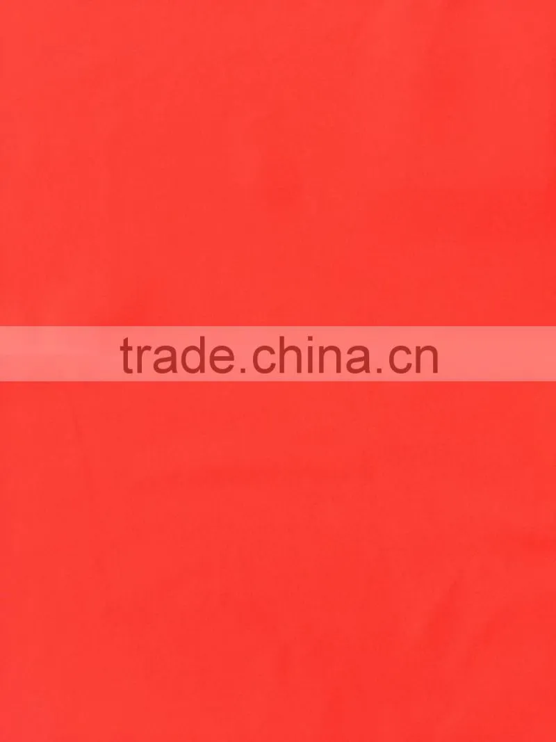 red knitted polyester flock fabric