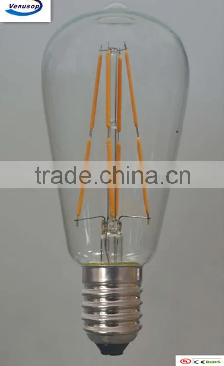 ST64 LED filament bulb light lampen 4Watt 6w 8w B22/E27/E26 230V 120V
