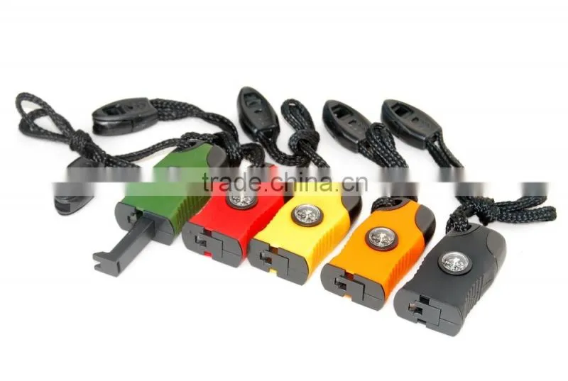 Magnesium Survival Fire Starter - Water Proof - Military Grade - 12,000+ Strikes - Flammable Shavings - 3,000 Degree Sparks