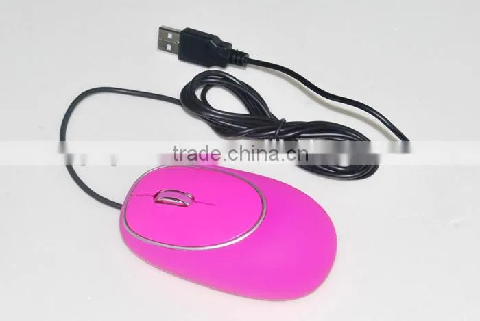 computer USB wired optical gift silicon soft anti-stress mouse