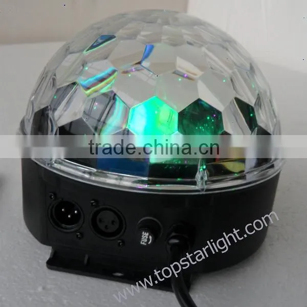 LED christmas crystal ball light 9W DMX LED crystal disco ball RGB