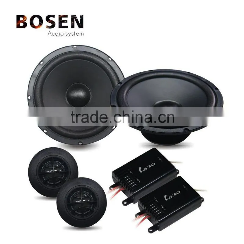 Small order area Hot Selling 6-1/2" inch component car speaker tweeter woofer speaker