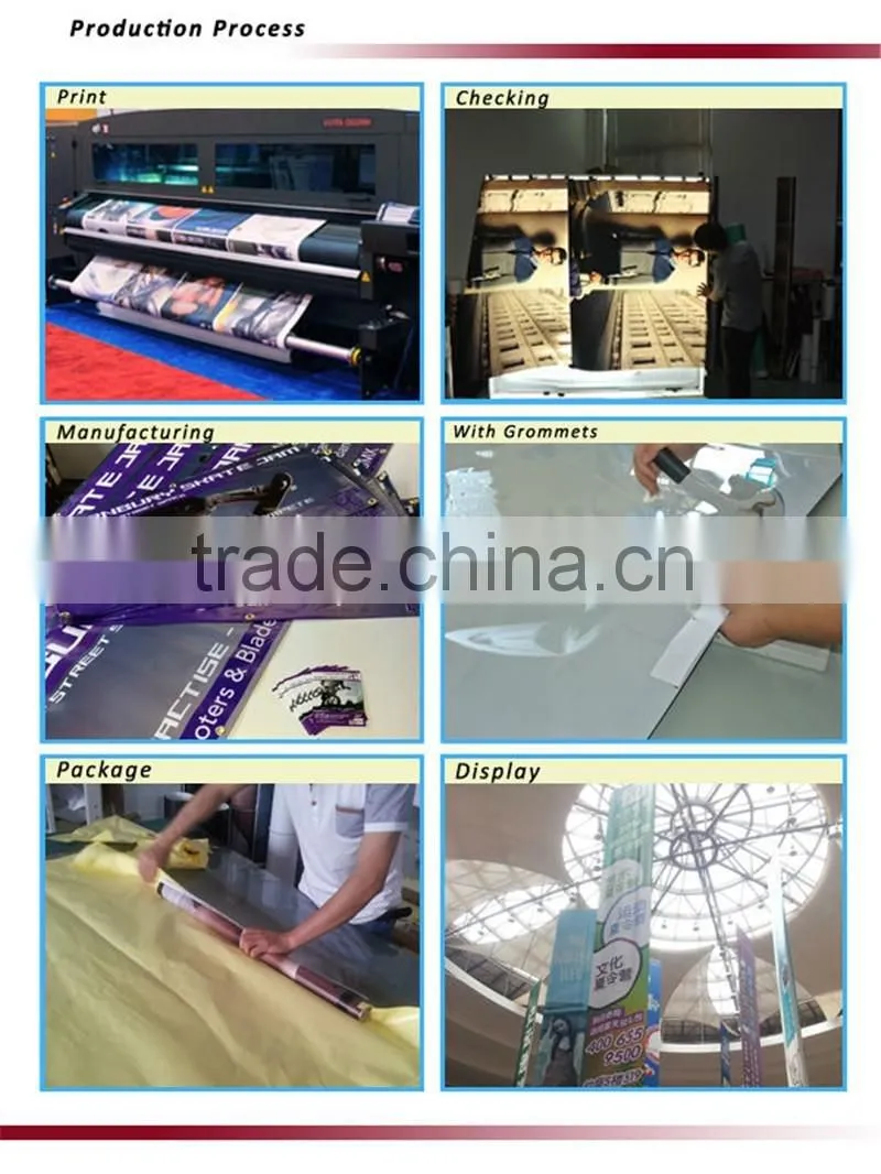 Newest digital printed PVC mesh banner