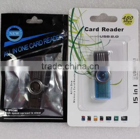 Unique style all in one usb 2.0 card reader driver